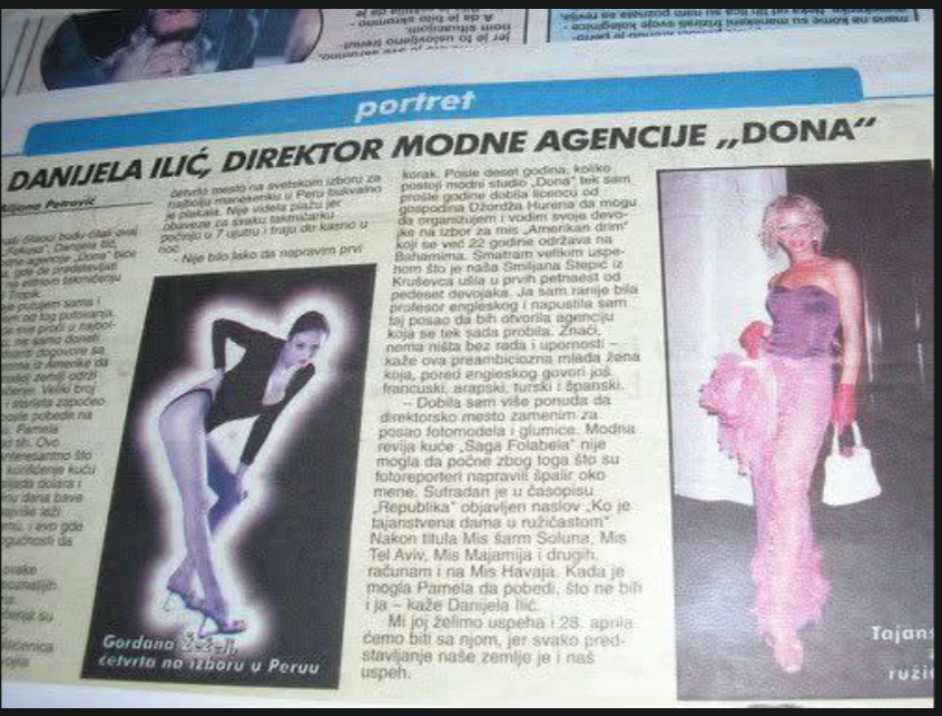 Novinski portret Danijele Ilić, direktorke modne agencije Dona